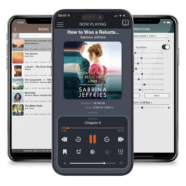 Download fo free audiobook How to Woo a Reluctant Lady by Sabrina Jeffries and listen anywhere on your iOS devices in the ListenBook app.