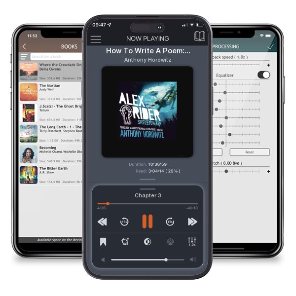 Download fo free audiobook How To Write A Poem: Your Step By Step Guide to Writing a Poem by Anthony Horowitz and listen anywhere on your iOS devices in the ListenBook app.