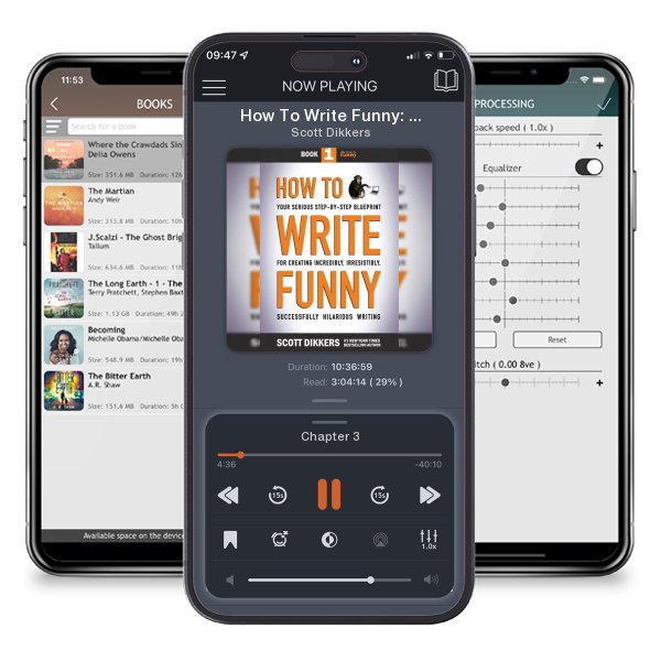 Download fo free audiobook How To Write Funny: Your Serious, Step-By-Step Blueprint For... by Scott Dikkers and listen anywhere on your iOS devices in the ListenBook app.