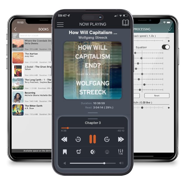 Download fo free audiobook How Will Capitalism End?: Essays on a Failing System by Wolfgang Streeck and listen anywhere on your iOS devices in the ListenBook app.