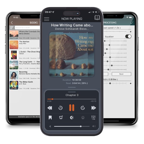 Download fo free audiobook How Writing Came about by Denise Schmandt-Besserat and listen anywhere on your iOS devices in the ListenBook app.