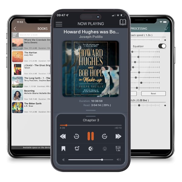 Download fo free audiobook Howard Hughes was Bob Hope in Make-up by Joseph Polillo and listen anywhere on your iOS devices in the ListenBook app.