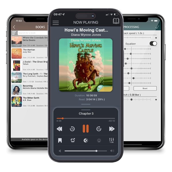 Download fo free audiobook Howl’s Moving Castle (Howl’s Moving Castle, #1) by Diana Wynne Jones and listen anywhere on your iOS devices in the ListenBook app.