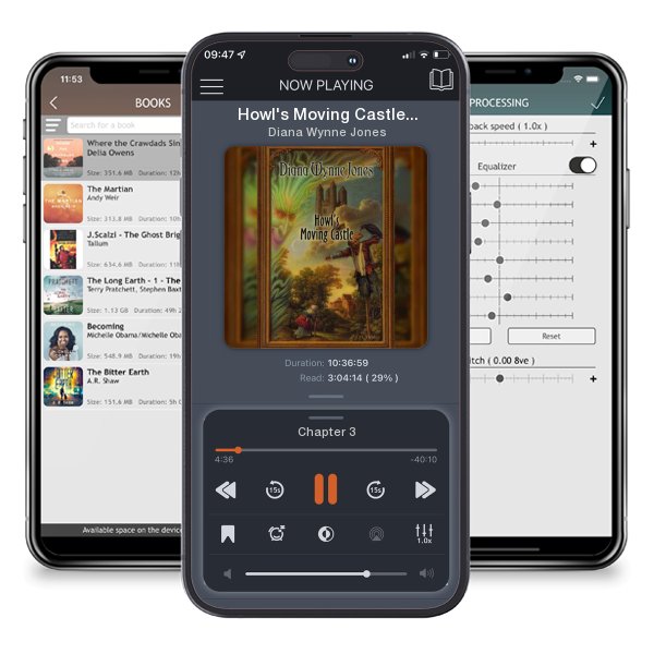 Download fo free audiobook Howl's Moving Castle (World of Howl #1) by Diana Wynne Jones and listen anywhere on your iOS devices in the ListenBook app.