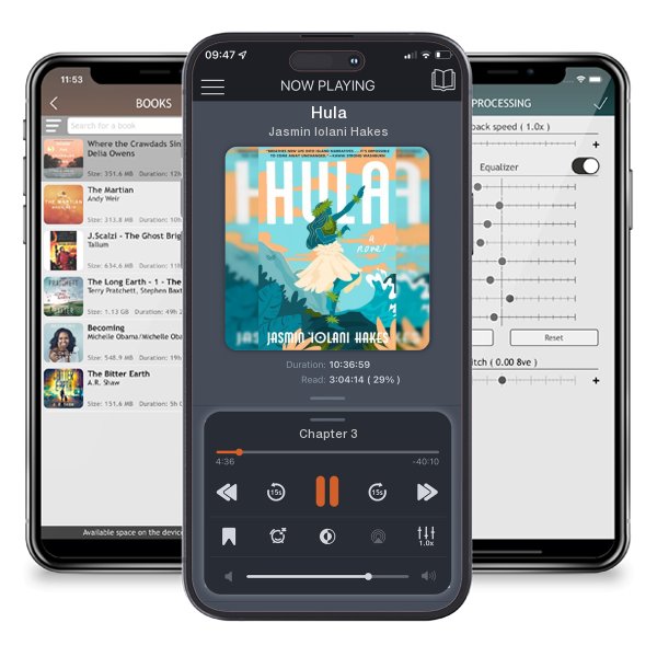 Download fo free audiobook Hula by Jasmin Iolani Hakes and listen anywhere on your iOS devices in the ListenBook app.