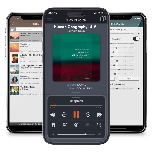 Download fo free audiobook Human Geography: A Very Short Introduction - Very Short Introductions by Patricia Daley and listen anywhere on your iOS devices in the ListenBook app.