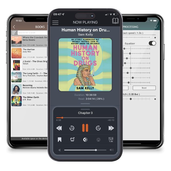 Download fo free audiobook Human History on Drugs: An Utterly Scandalous but Entirely Truthful Look at History Under the Influence by Sam Kelly and listen anywhere on your iOS devices in the ListenBook app.