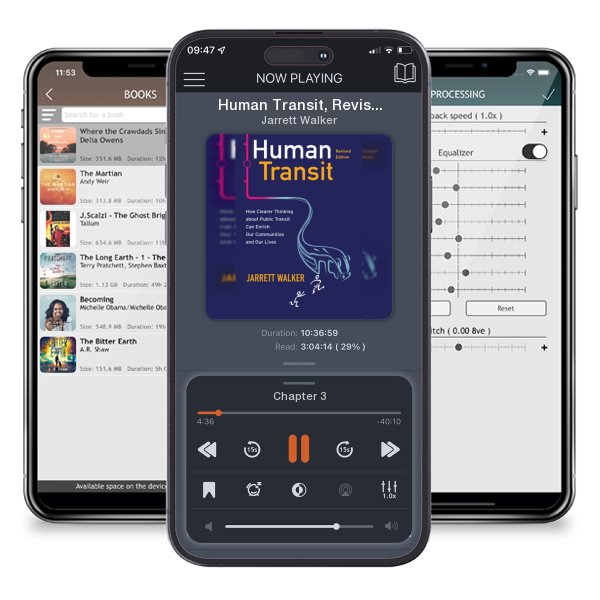 Download fo free audiobook Human Transit, Revised Edition: How Clearer Thinking about Public Transit Can Enrich Our Communities and Our Lives by Jarrett Walker and listen anywhere on your iOS devices in the ListenBook app.