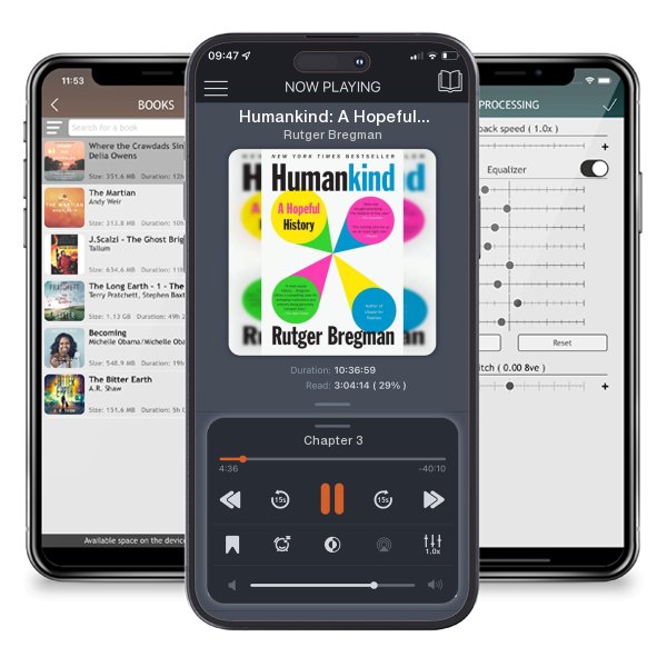 Download fo free audiobook Humankind: A Hopeful History by Rutger Bregman and listen anywhere on your iOS devices in the ListenBook app.