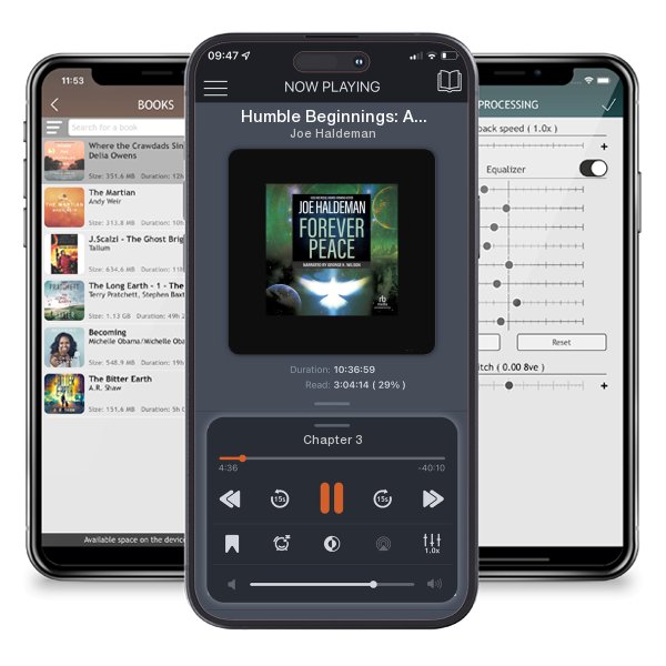 Download fo free audiobook Humble Beginnings: A Short Story Collection by Joe Haldeman and listen anywhere on your iOS devices in the ListenBook app.