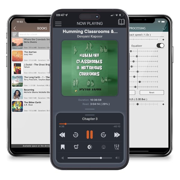 Download fo free audiobook Humming Classrooms & Notorious Corridors by Devyani Kapoor and listen anywhere on your iOS devices in the ListenBook app.