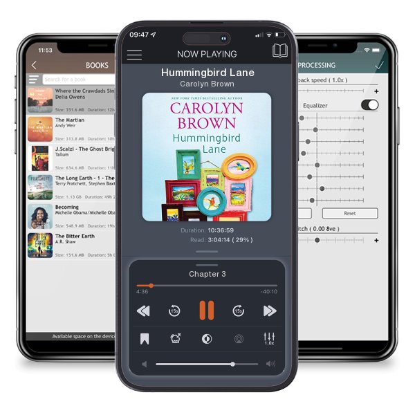 Download fo free audiobook Hummingbird Lane by Carolyn Brown and listen anywhere on your iOS devices in the ListenBook app.