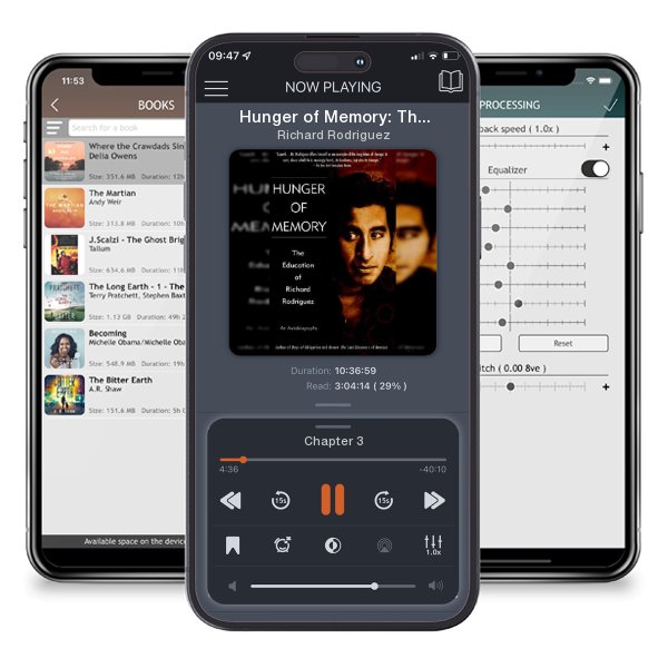 Download fo free audiobook Hunger of Memory: The Education of Richard Rodriguez by Richard Rodriguez and listen anywhere on your iOS devices in the ListenBook app.