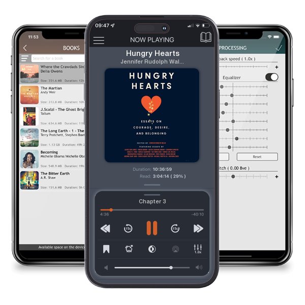 Download fo free audiobook Hungry Hearts by Jennifer Rudolph Walsh - editor and listen anywhere on your iOS devices in the ListenBook app.
