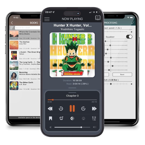 Download fo free audiobook Hunter X Hunter, Volume 1 by Yoshihiro Togashi and listen anywhere on your iOS devices in the ListenBook app.