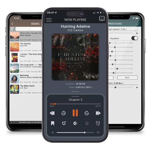 Download fo free audiobook Hunting Adeline by H D Carlton and listen anywhere on your iOS devices in the ListenBook app.