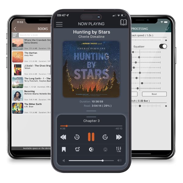 Download fo free audiobook Hunting by Stars by Cherie Dimaline and listen anywhere on your iOS devices in the ListenBook app.