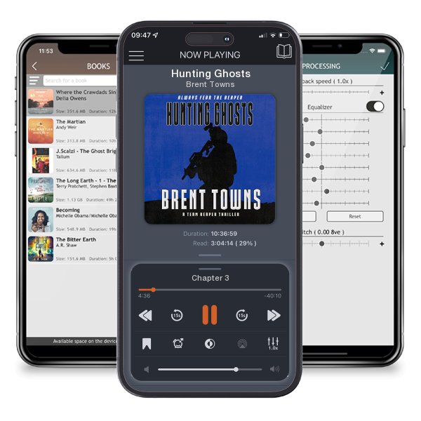 Download fo free audiobook Hunting Ghosts by Brent Towns and listen anywhere on your iOS devices in the ListenBook app.