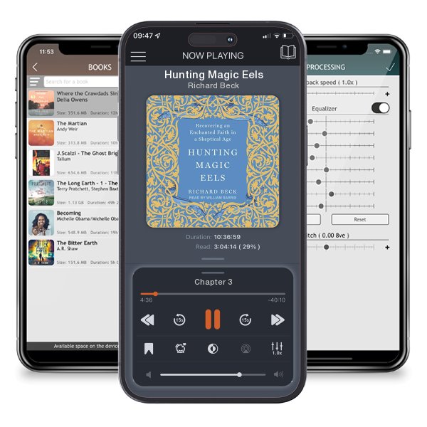 Download fo free audiobook Hunting Magic Eels by Richard Beck and listen anywhere on your iOS devices in the ListenBook app.