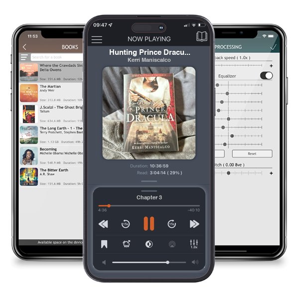 Download fo free audiobook Hunting Prince Dracula by Kerri Maniscalco and listen anywhere on your iOS devices in the ListenBook app.