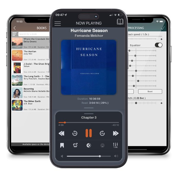 Download fo free audiobook Hurricane Season by Fernanda Melchor and listen anywhere on your iOS devices in the ListenBook app.