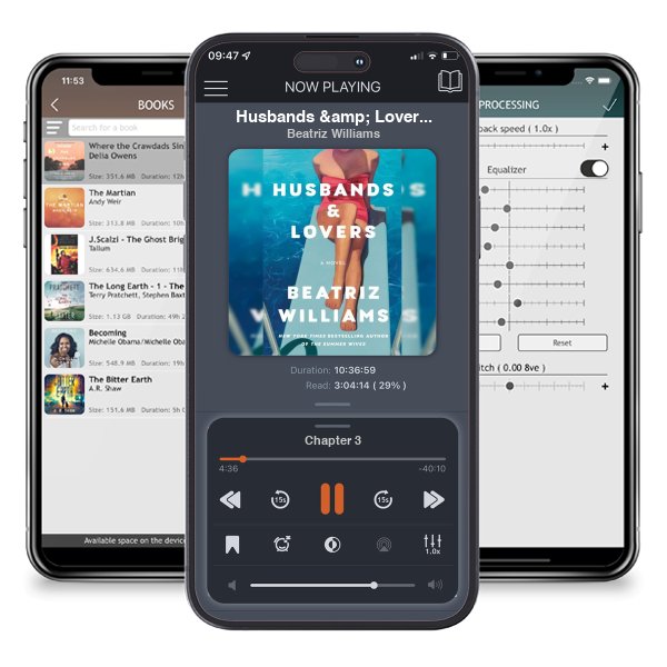 Download fo free audiobook Husbands & Lovers by Beatriz Williams and listen anywhere on your iOS devices in the ListenBook app.