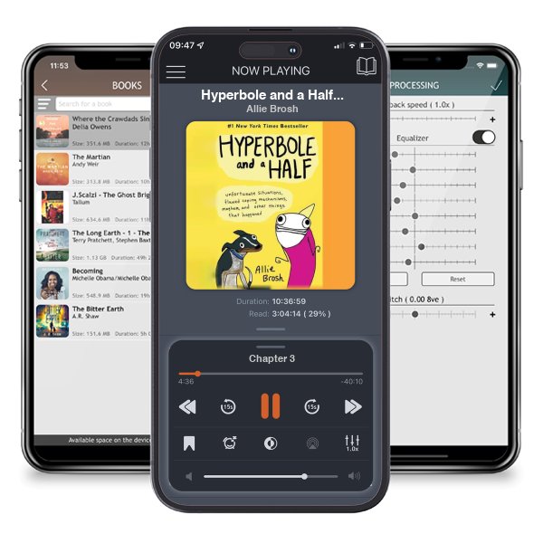 Download fo free audiobook Hyperbole and a Half: Unfortunate Situations, Flawed Coping Mechanisms, Mayhem, and Other Things That Happened by Allie Brosh and listen anywhere on your iOS devices in the ListenBook app.