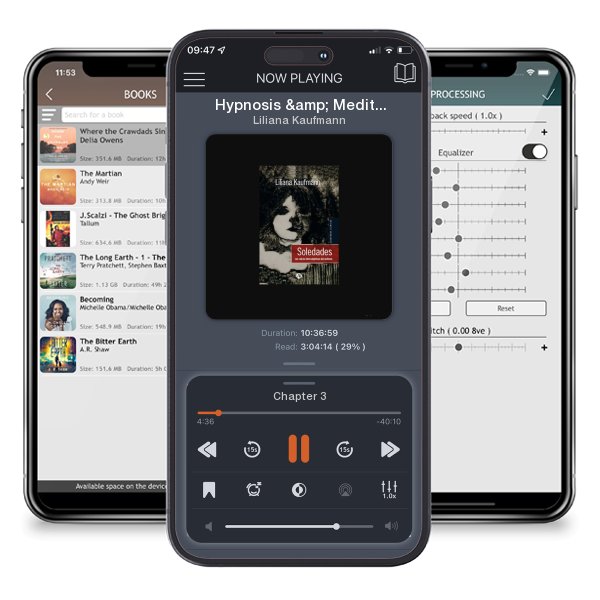 Download fo free audiobook Hypnosis & Meditations Collection for Anxiety: Hypnosis & Mindfulness Meditations Scripts for Beginners to Help Stress Go Away, Pain Relief, Panic Attacks, Self-Healing, and Relaxation. by Liliana Kaufmann and listen anywhere on your iOS devices in the ListenBook app.