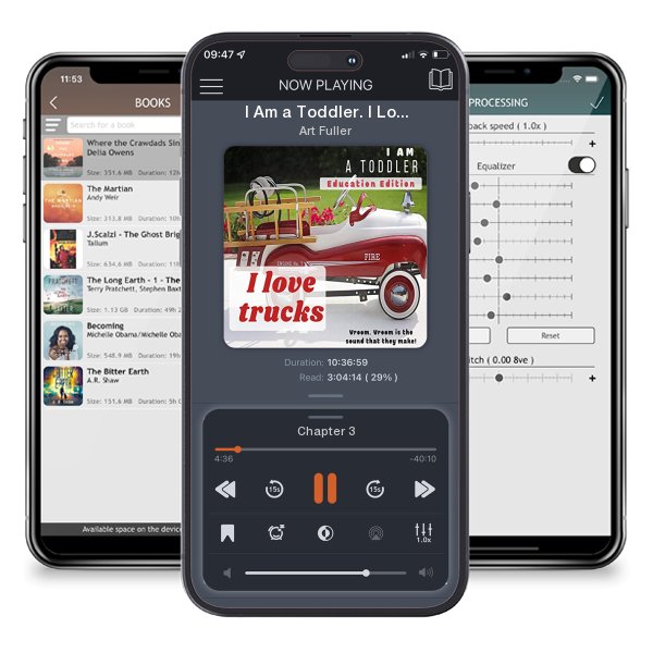 Download fo free audiobook I Am a Toddler. I Love Trucks. Nature Edition by Art Fuller and listen anywhere on your iOS devices in the ListenBook app.