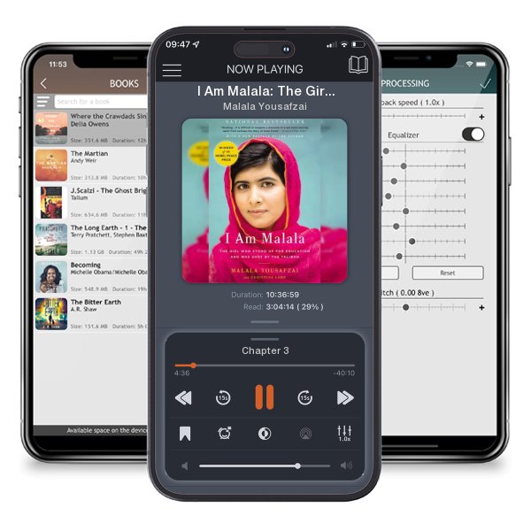 Download fo free audiobook I Am Malala: The Girl Who Stood Up for Education and Was Shot... by Malala Yousafzai and listen anywhere on your iOS devices in the ListenBook app.