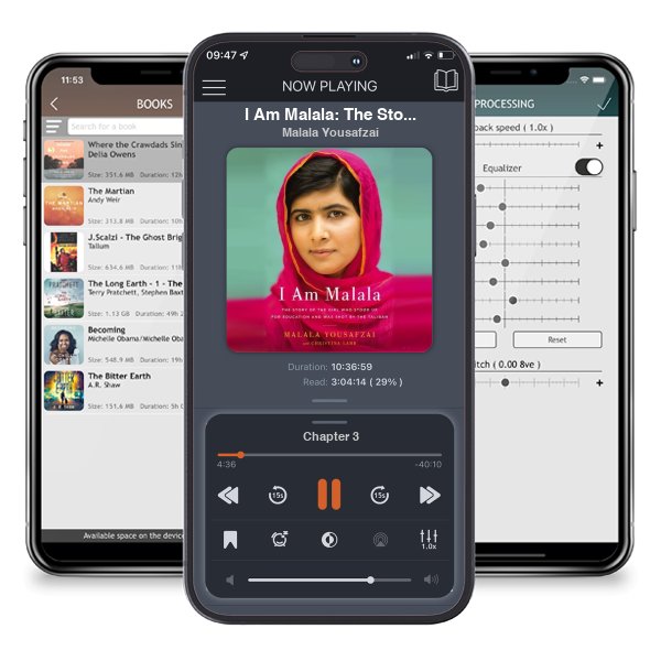 Download fo free audiobook I Am Malala: The Story of the Girl Who Stood Up for Education and Was Shot by the Taliban by Malala Yousafzai and listen anywhere on your iOS devices in the ListenBook app.