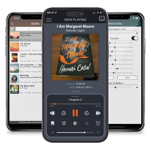 Download fo free audiobook I Am Margaret Moore by Hannah Capin and listen anywhere on your iOS devices in the ListenBook app.