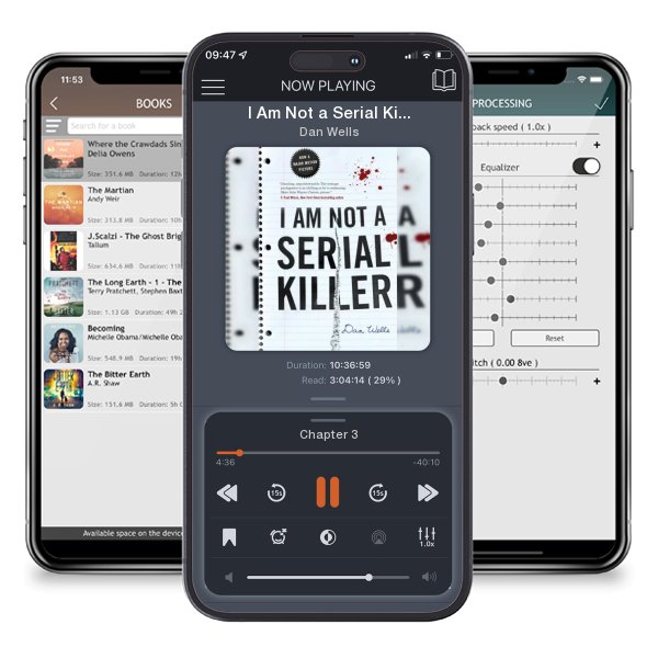 Download fo free audiobook I Am Not a Serial Killer by Dan Wells and listen anywhere on your iOS devices in the ListenBook app.