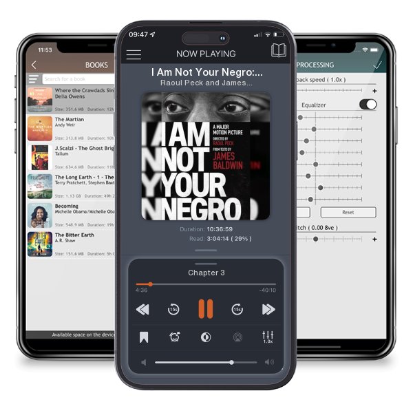 Download fo free audiobook I Am Not Your Negro: A Companion Edition to the Documentary... by Raoul Peck and James Baldwin and listen anywhere on your iOS devices in the ListenBook app.