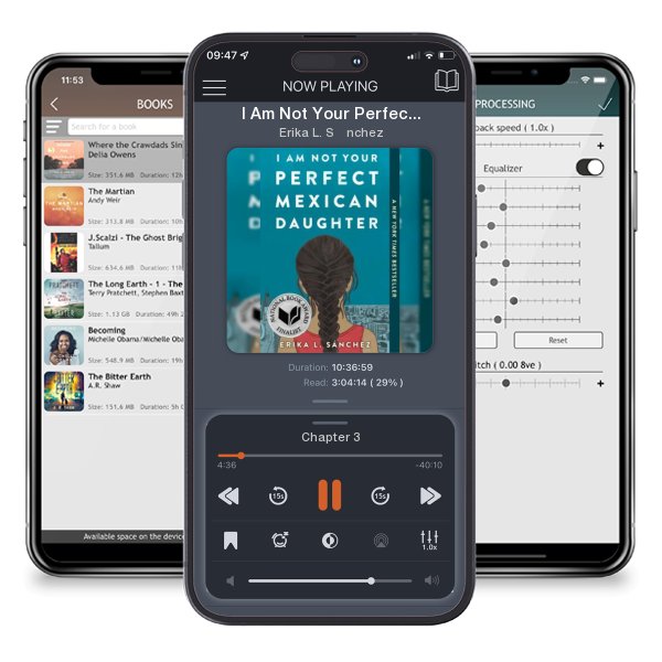 Download fo free audiobook I Am Not Your Perfect Mexican Daughter by Erika L. Sánchez and listen anywhere on your iOS devices in the ListenBook app.