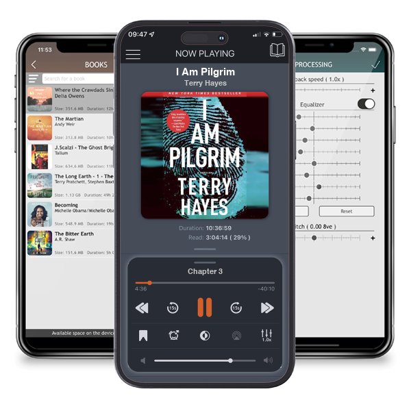 Download fo free audiobook I Am Pilgrim by Terry Hayes and listen anywhere on your iOS devices in the ListenBook app.
