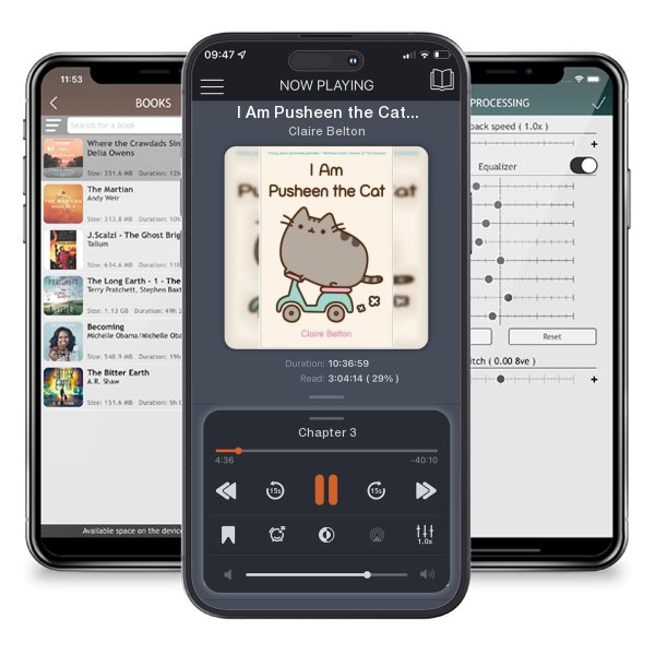 Download fo free audiobook I Am Pusheen the Cat (Original) by Claire Belton and listen anywhere on your iOS devices in the ListenBook app.