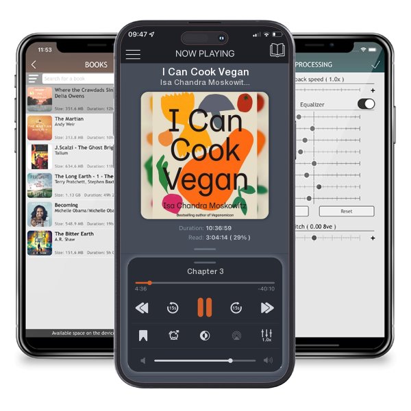 Download fo free audiobook I Can Cook Vegan by Isa Chandra Moskowitz and listen anywhere on your iOS devices in the ListenBook app.