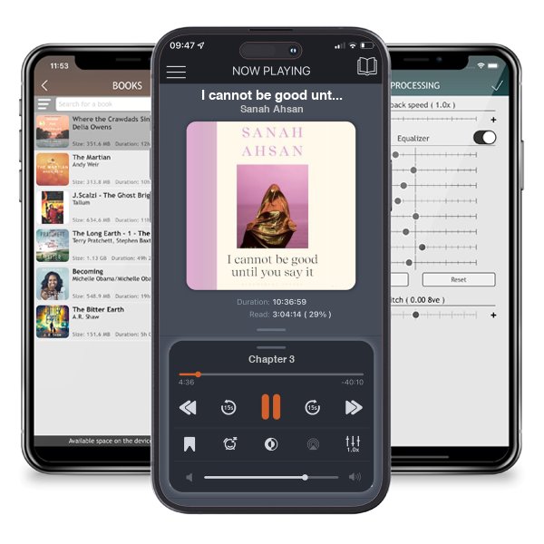 Download fo free audiobook I cannot be good until you say it by Sanah Ahsan and listen anywhere on your iOS devices in the ListenBook app.
