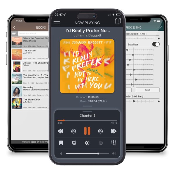 Download fo free audiobook I'd Really Prefer Not to Be Here with You, and Other Stories by Julianna Baggott and listen anywhere on your iOS devices in the ListenBook app.