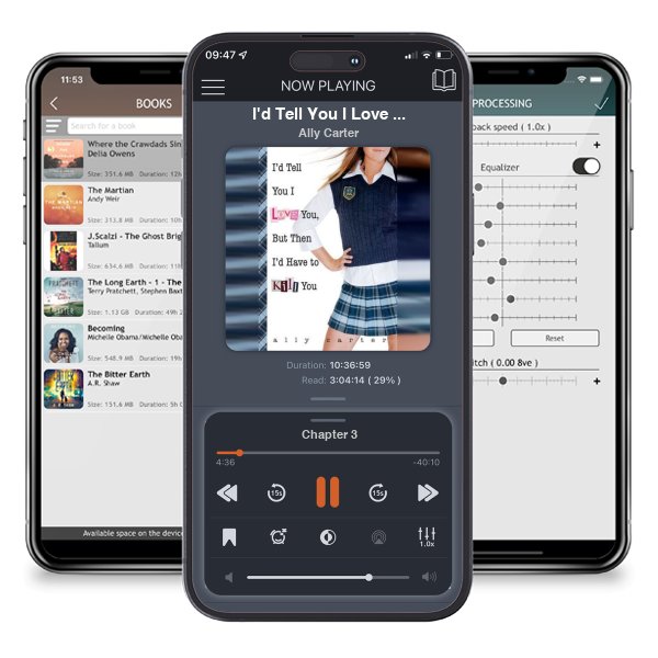 Download fo free audiobook I\'d Tell You I Love You, But Then I\'d Have to Kill You (Gallagher Girls, #1) by Ally Carter and listen anywhere on your iOS devices in the ListenBook app.
