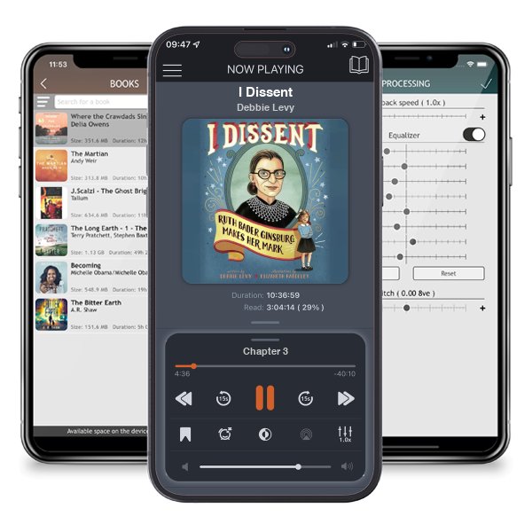 Download fo free audiobook I Dissent by Debbie Levy and listen anywhere on your iOS devices in the ListenBook app.