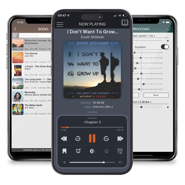 Download fo free audiobook I Don't Want To Grow Up: Life, Liberty, and Happiness. Without a Career. (Nature Book #3) by Scott Stillman and listen anywhere on your iOS devices in the ListenBook app.
