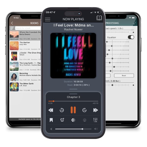 Download fo free audiobook I Feel Love: Mdma and the Quest for Connection in a Fractured... by Rachel Nuwer and listen anywhere on your iOS devices in the ListenBook app.