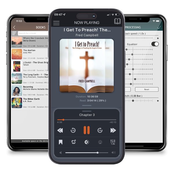 Download fo free audiobook I Get To Preach! The Privileges in Preaching the Gospel of Grace by Fred Campbell and listen anywhere on your iOS devices in the ListenBook app.