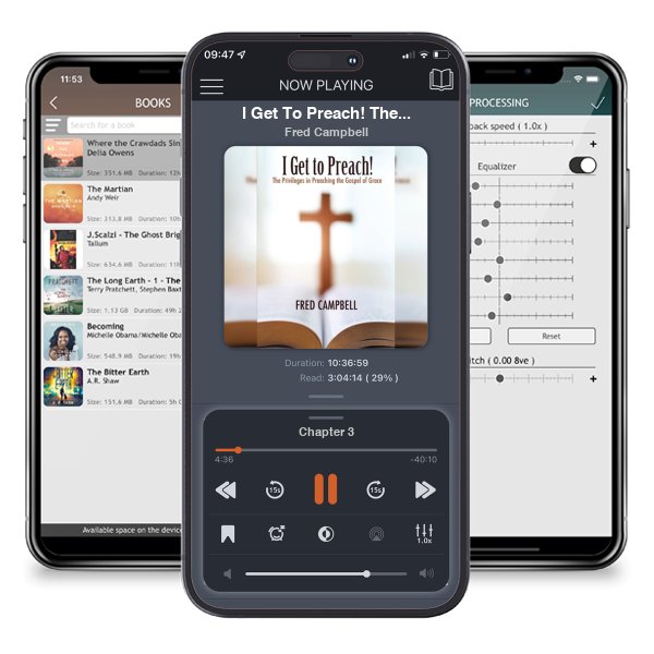 Download fo free audiobook I Get To Preach! The Privileges in Preaching the Gospel of Grace by Fred Campbell and listen anywhere on your iOS devices in the ListenBook app.