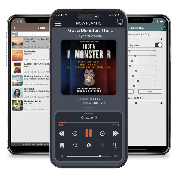 Download fo free audiobook I Got a Monster: The Rise and Fall of America's Most Corrupt Police Squad by Baynard Woods and listen anywhere on your iOS devices in the ListenBook app.