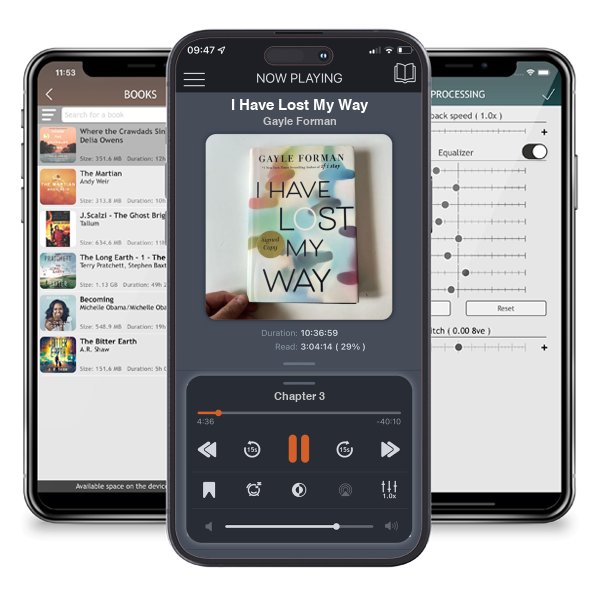 Download fo free audiobook I Have Lost My Way by Gayle Forman and listen anywhere on your iOS devices in the ListenBook app.