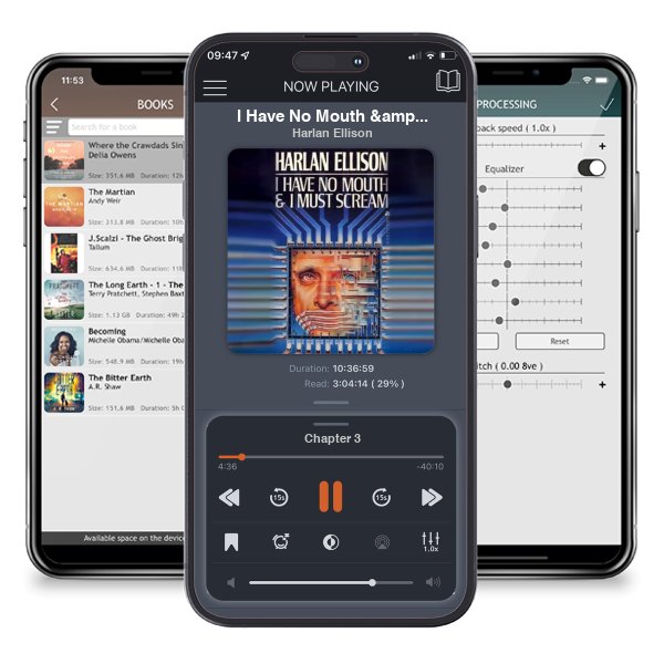 Download fo free audiobook I Have No Mouth & I Must Scream by Harlan Ellison and listen anywhere on your iOS devices in the ListenBook app.