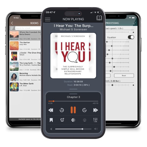 Download fo free audiobook I Hear You: The Surprisingly Simple Skill Behind... by Michael S Sorensen and listen anywhere on your iOS devices in the ListenBook app.